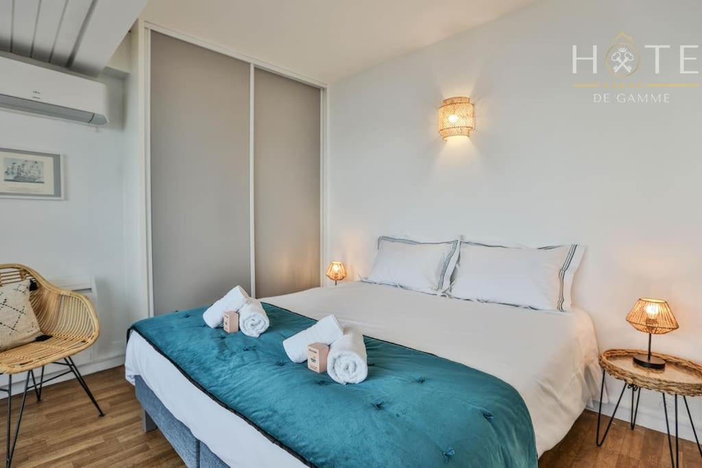 Appartement Central, Vue Mer Epoustouflante. لي سابلِ دولونْ المظهر الخارجي الصورة